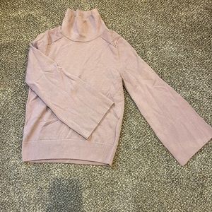 Lilac belle sleeve turtleneck lululemon